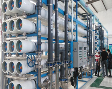 Reverse osmosis membrane element for a water plant in Inner Mongolia