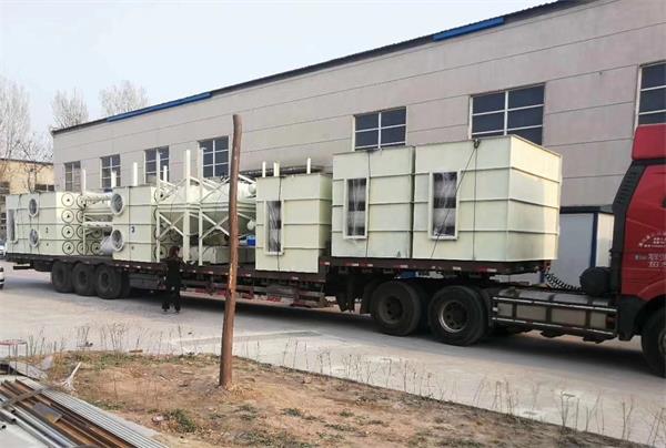 Air Filter Cartridge Dust Collector sent to India 
