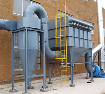 Big project suitable pulse jet bag filter dust collector