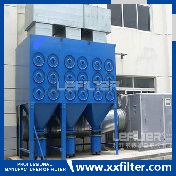 Filter Cartridge Dust Collector For Wood Factory