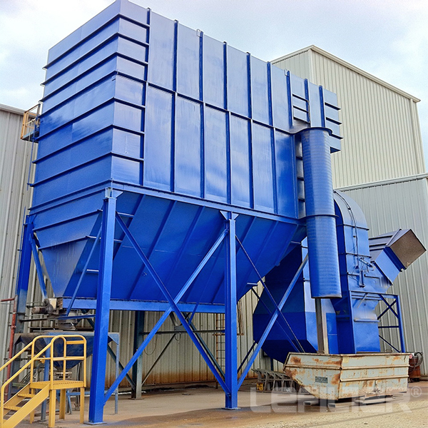 Pulse bag house dust collector for industrial use