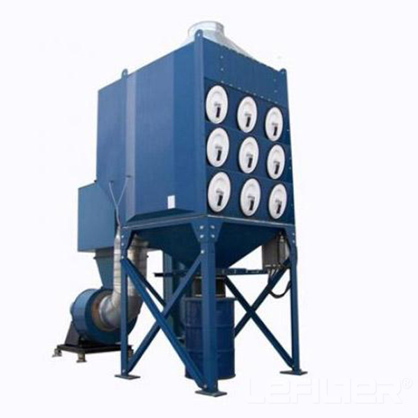 Filter cartridge dust collector for cement factory