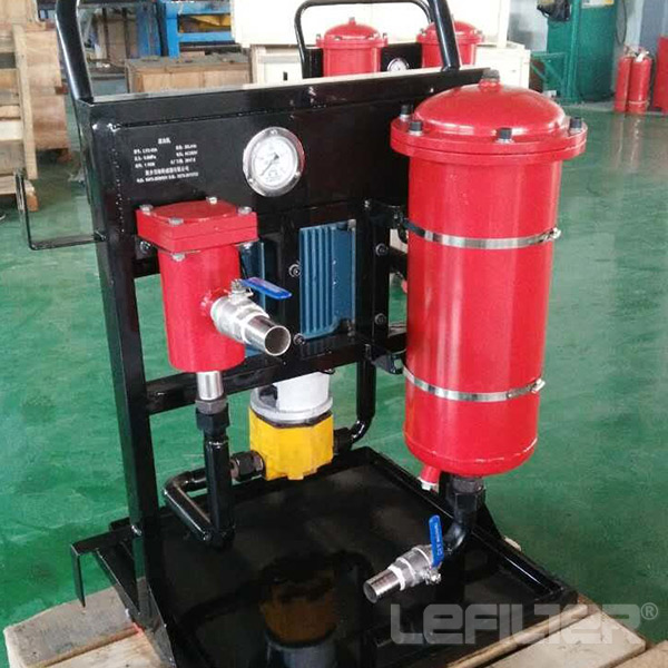 LYC-B Series high precision hydraulic oil filter cart
