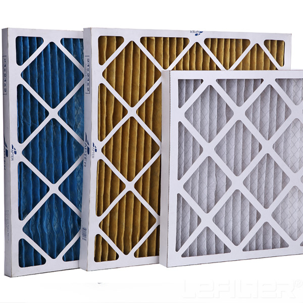 Washable Panel Pleated Air Filter For AHU