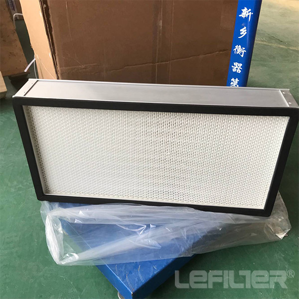 mini-pleated panel hepa filter with galvanized fr<x>ame