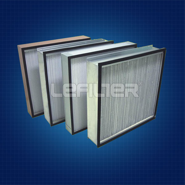 High temperature resistant air plate filter
