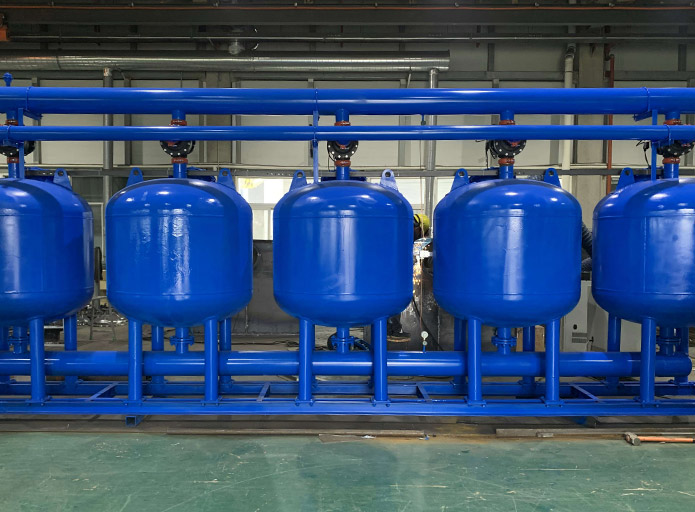 shallow sand filter